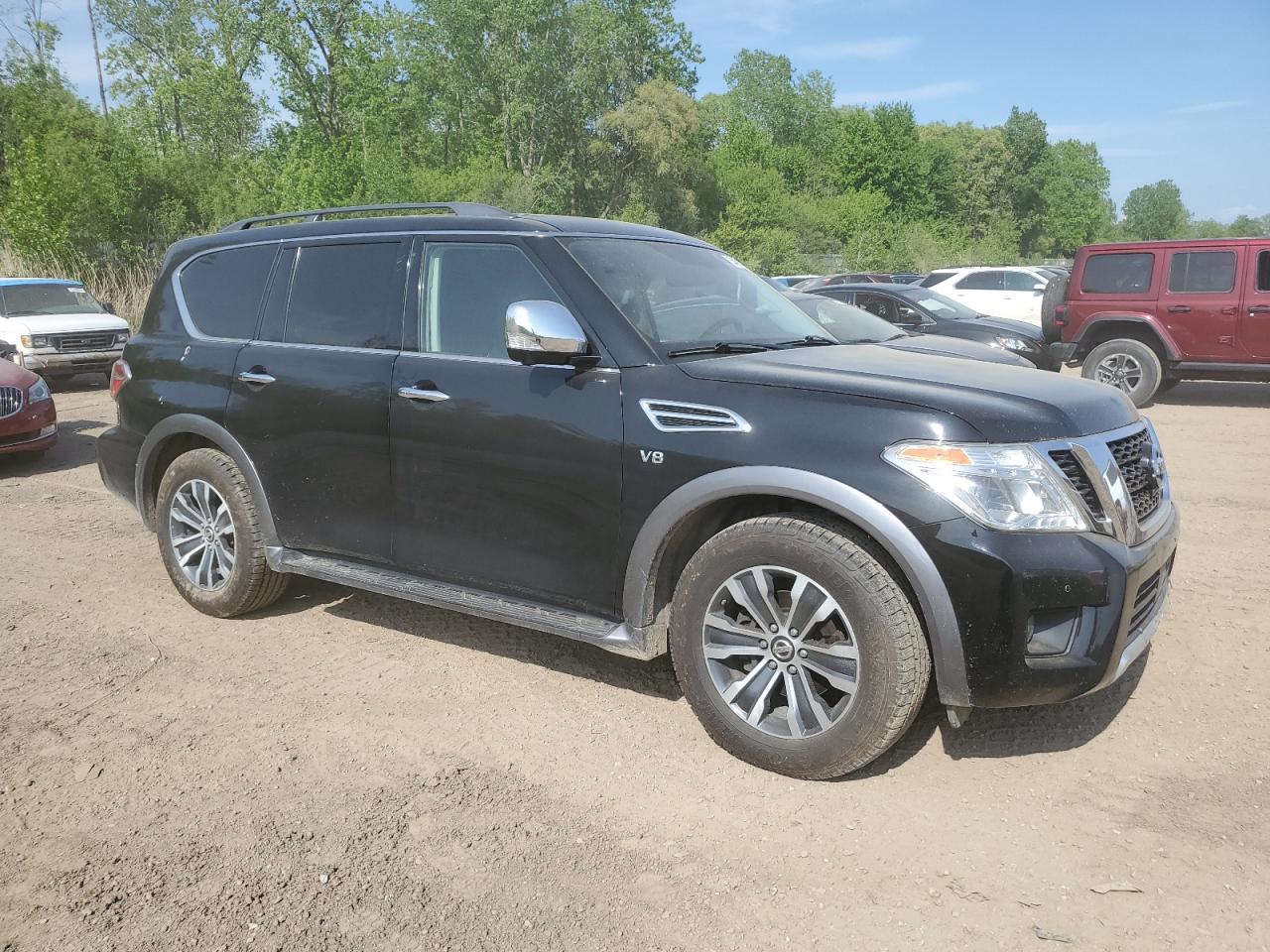 JN8AY2NCXJ9556698 2018 Nissan Armada Sv