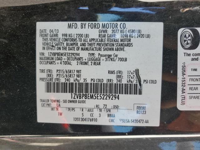 1ZVBP8EM5E5229294 | 2014 Ford mustang