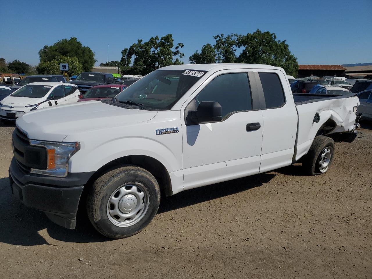 2018 Ford F150 Super Cab vin: 1FTEX1CB0JKD59309