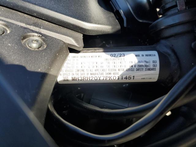 2023 YAMAHA MT-03 MH3RH20Y7PK011451