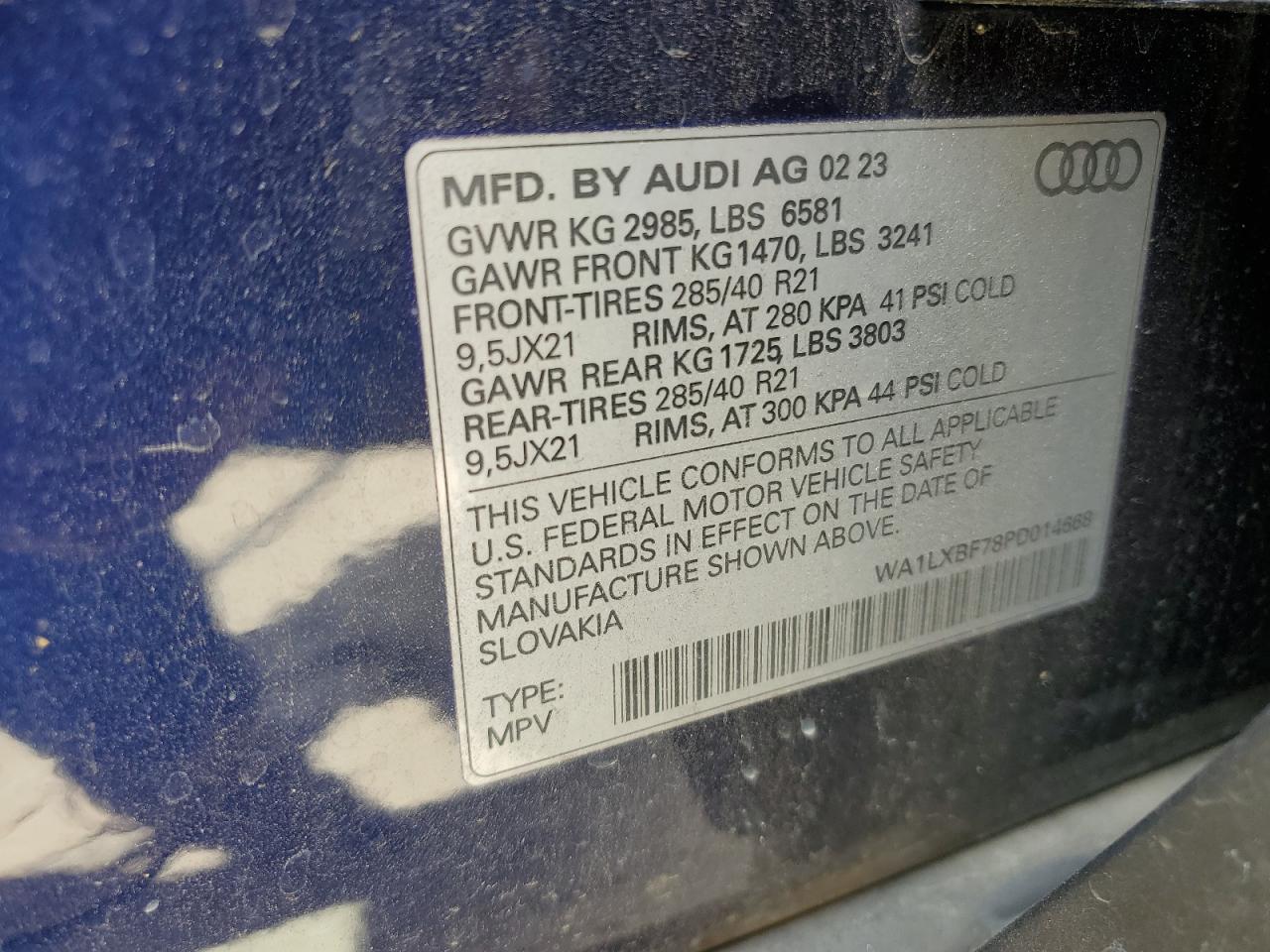 WA1LXBF78PD014668 2023 Audi Q7 Premium Plus