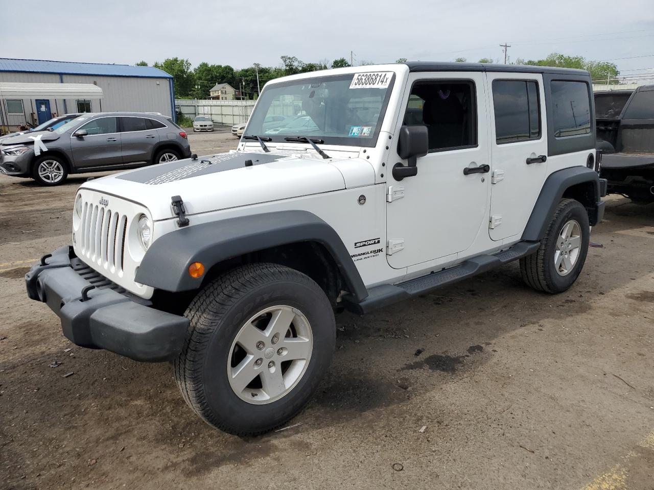 2018 Jeep Wrangler Unlimited Sport vin: 1C4HJWDG8JL889995