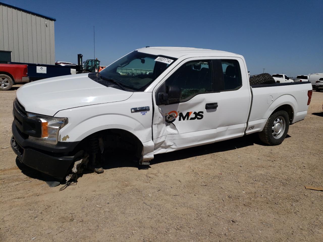 1FTEX1C56JKD43545 2018 Ford F150 Super Cab