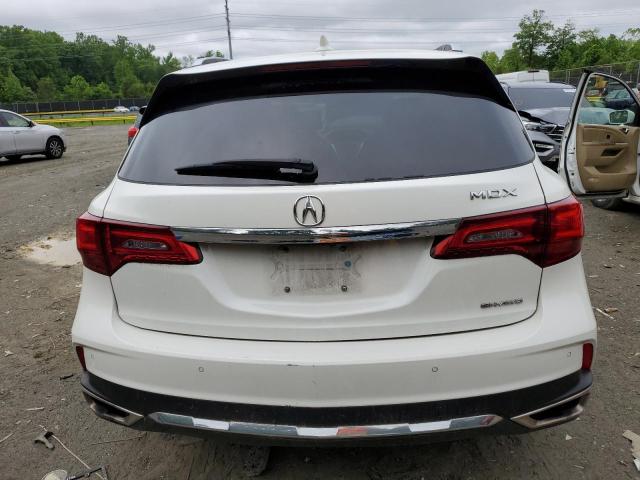 2017 Acura Mdx Advance VIN: 5FRYD4H86HB043648 Lot: 55084944