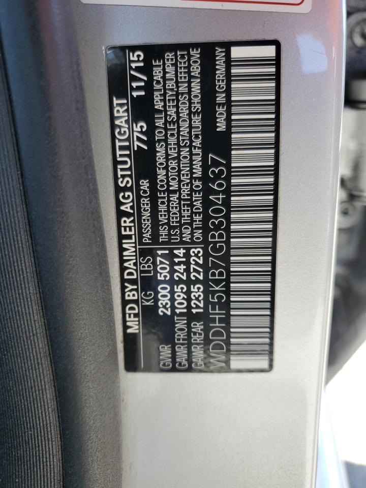 WDDHF5KB7GB304637 2016 Mercedes-Benz E 350