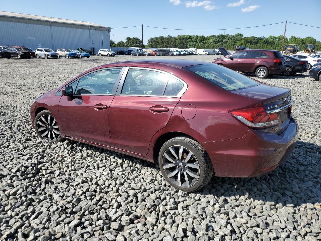 2HGFB2F96FH509814 2015 Honda Civic Exl