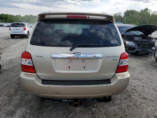 2006 Toyota Highlander Hybrid VIN: JTEDW21A360005491 Lot: 56482354