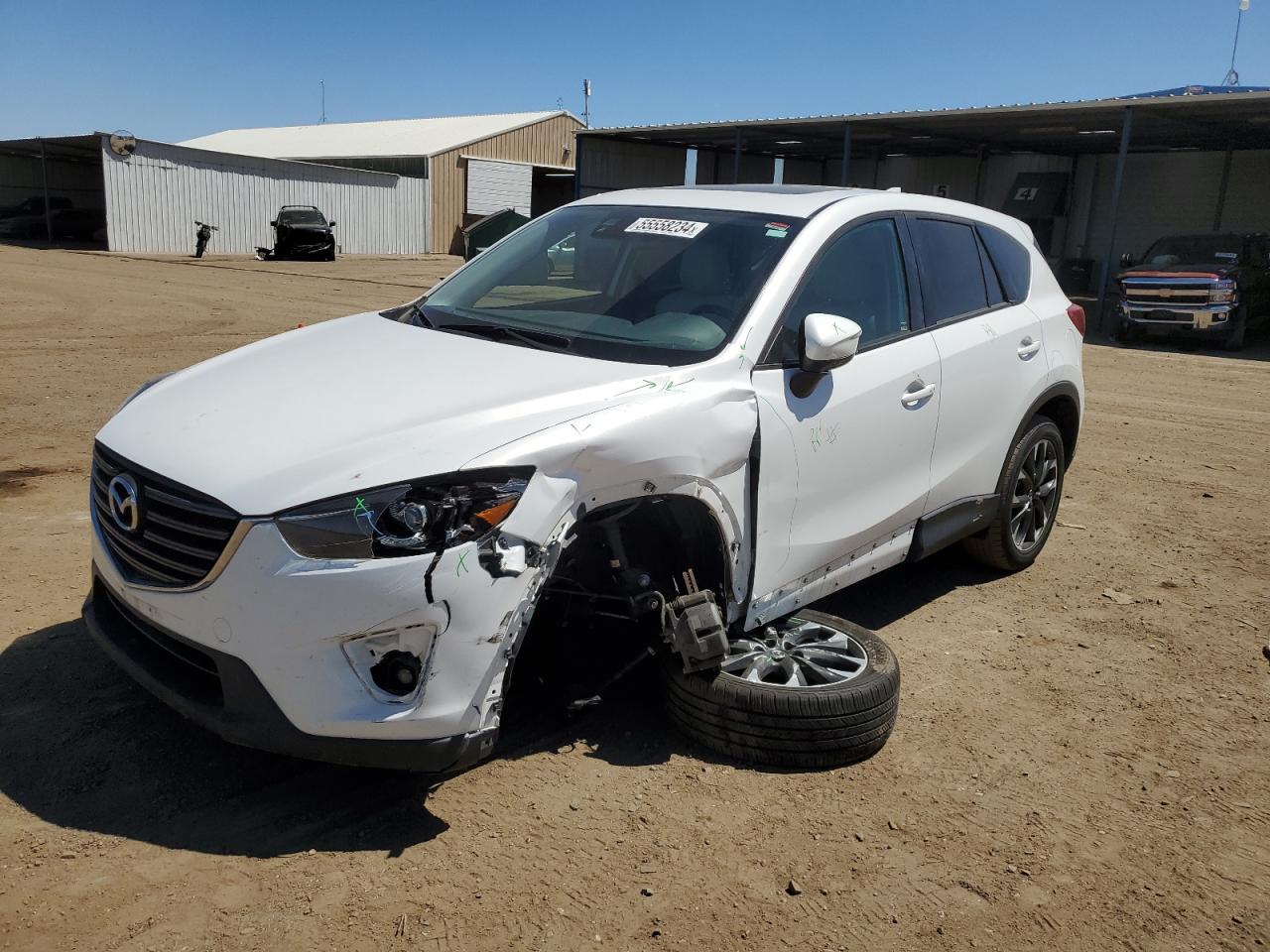 JM3KE4DY6G0723774 2016 Mazda Cx-5 Gt