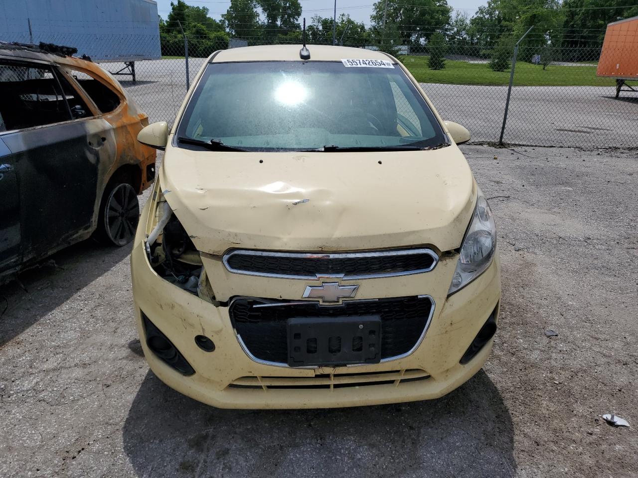 Lot #2974113358 2014 CHEVROLET SPARK 1LT