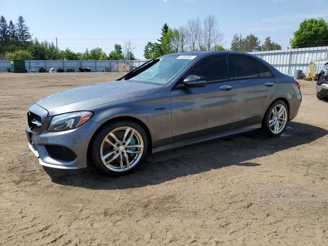 2017 Mercedes-Benz C 43 4Matic Amg VIN: 55SWF6EB1HU191672 Lot: 55362884