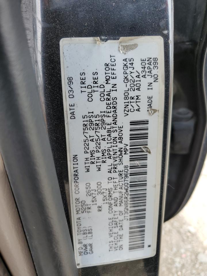 JT3GN86R2W0079608 1998 Toyota 4Runner Sr5