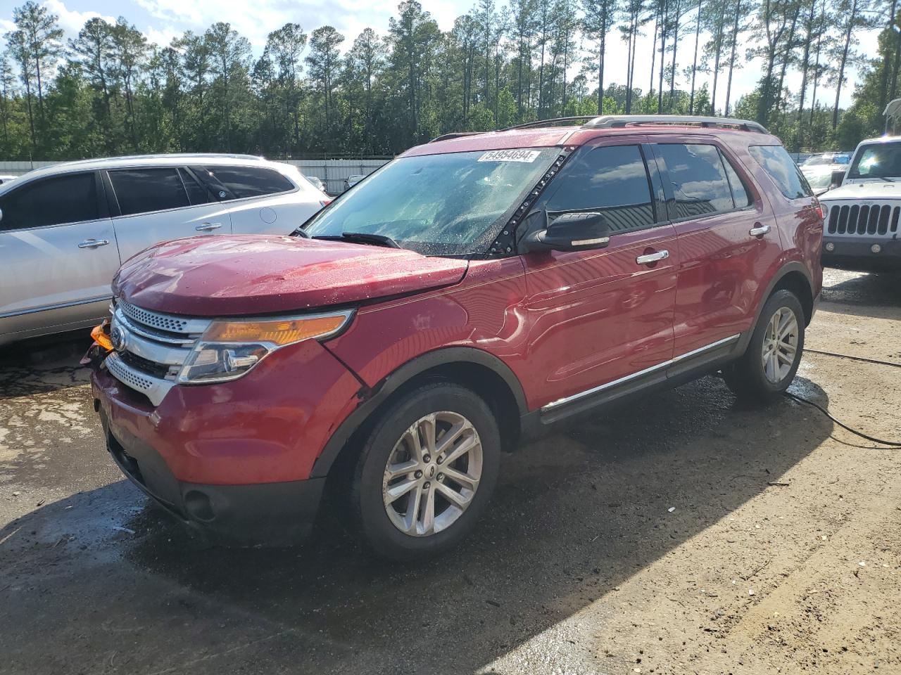 2015 Ford Explorer Xlt vin: 1FM5K7D83FGB46302