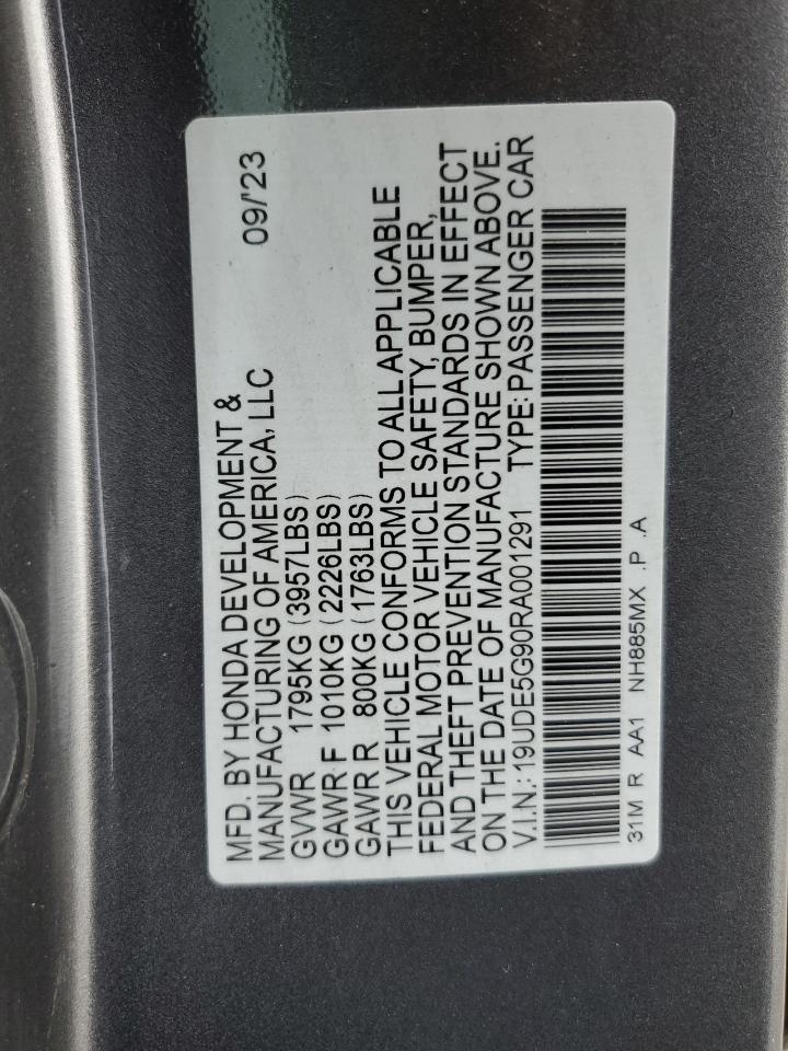 19UDE5G90RA001291 2024 Acura Integra Type S