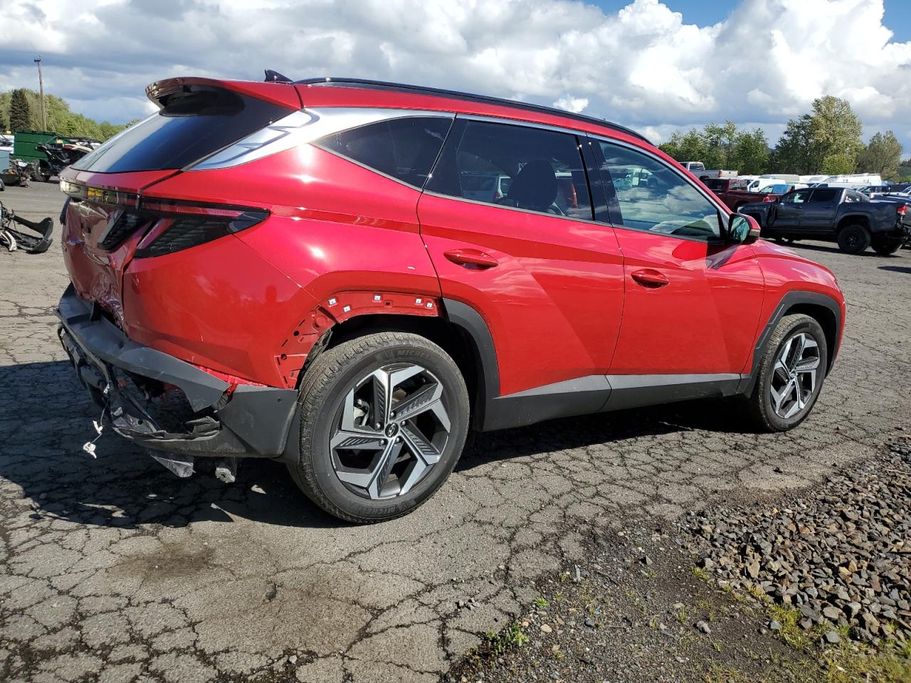 2022 Hyundai Tucson Limited vin: 5NMJECAE4NH066821