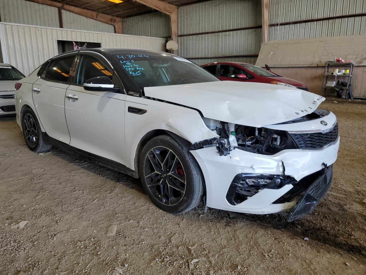 2020 Kia Optima Sx vin: 5XXGW4L2XLG416562