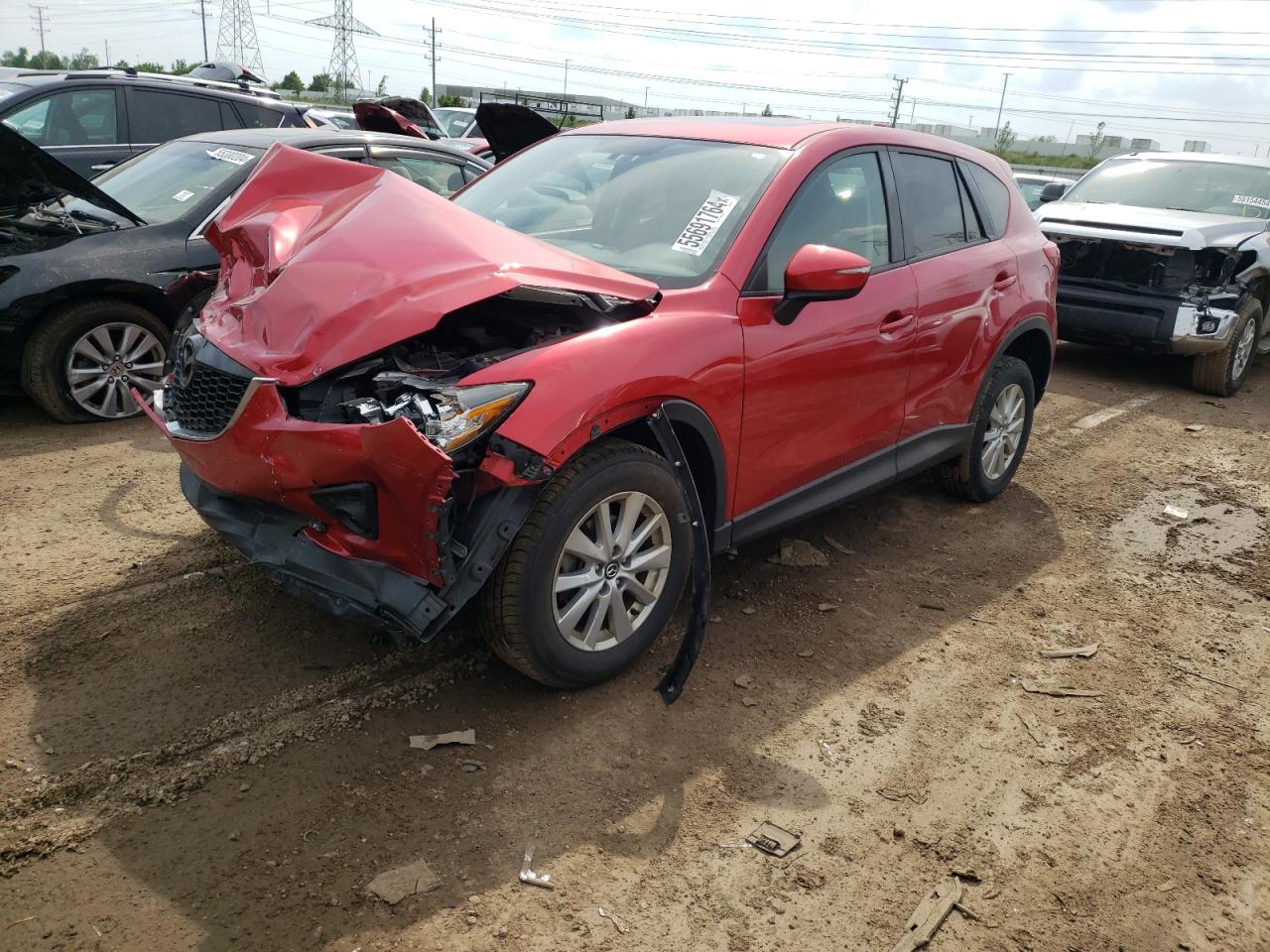 JM3KE4CYXF0493219 2015 Mazda Cx-5 Touring