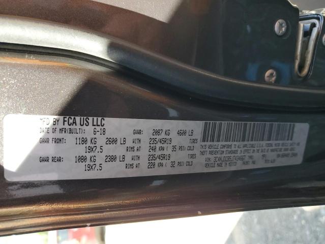 2018 Jeep Compass Limited VIN: 3C4NJDCB5JT434667 Lot: 57084974