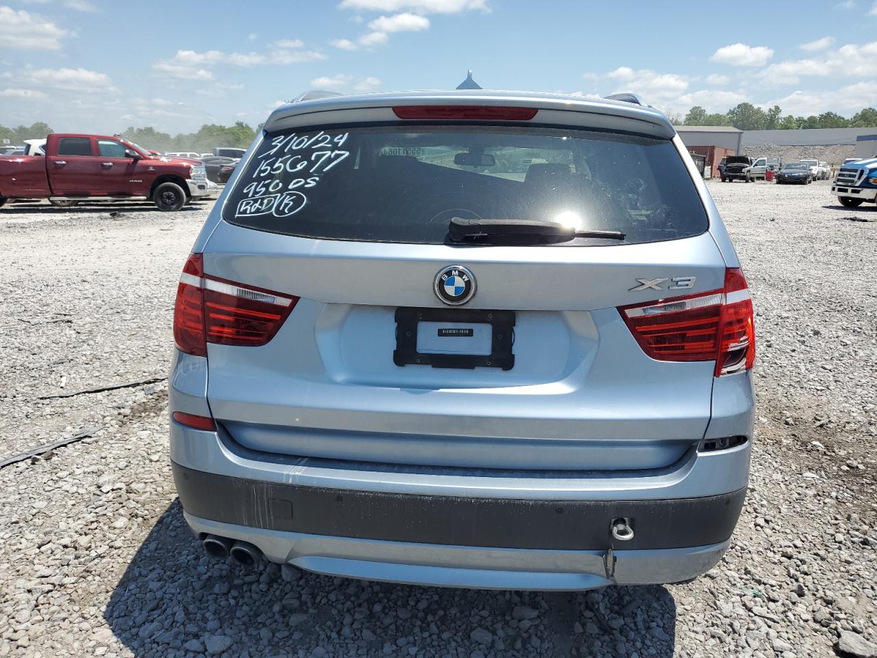 5UXWX9C56E0D38237 2014 BMW X3 xDrive28I