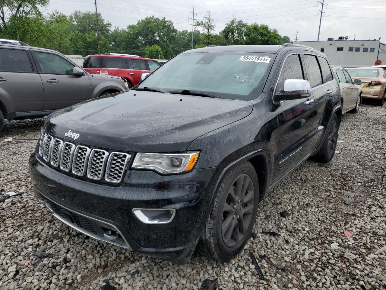 2018 Jeep Grand Cherokee Overland vin: 1C4RJFCG3JC322258