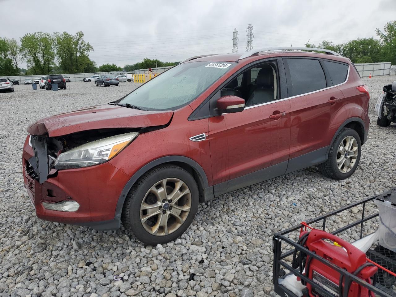 1FMCU0J90FUB47401 2015 Ford Escape Titanium