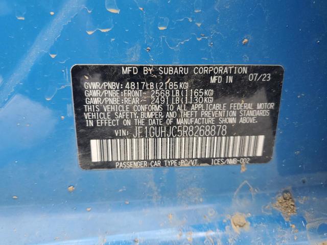 2024 SUBARU IMPREZA RS - JF1GUHJC5R8268878