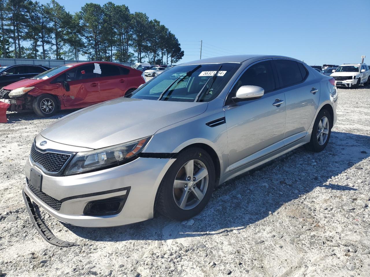 5XXGM4A76EG349076 2014 Kia Optima Lx