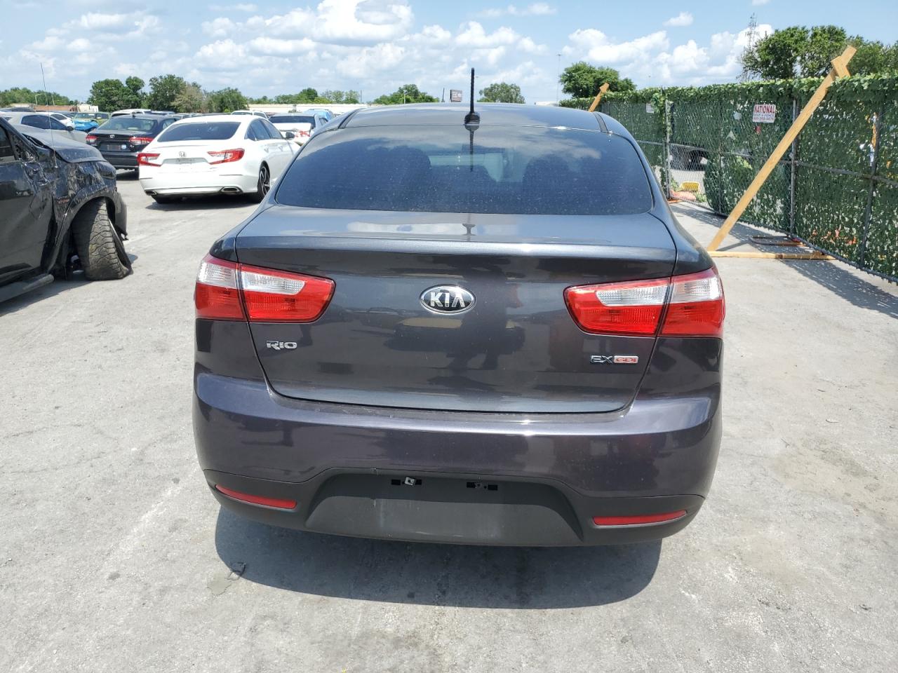 KNADN4A36E6385648 2014 Kia Rio Ex