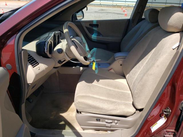 2005 Nissan Murano Sl VIN: JN8AZ08W55W423944 Lot: 56417784