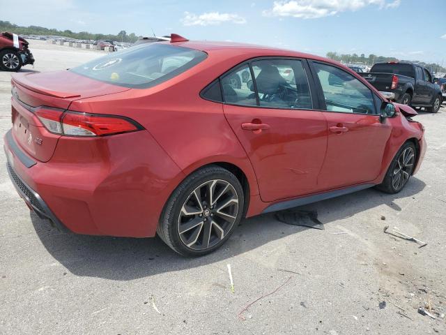  TOYOTA COROLLA 2020 Czerwony