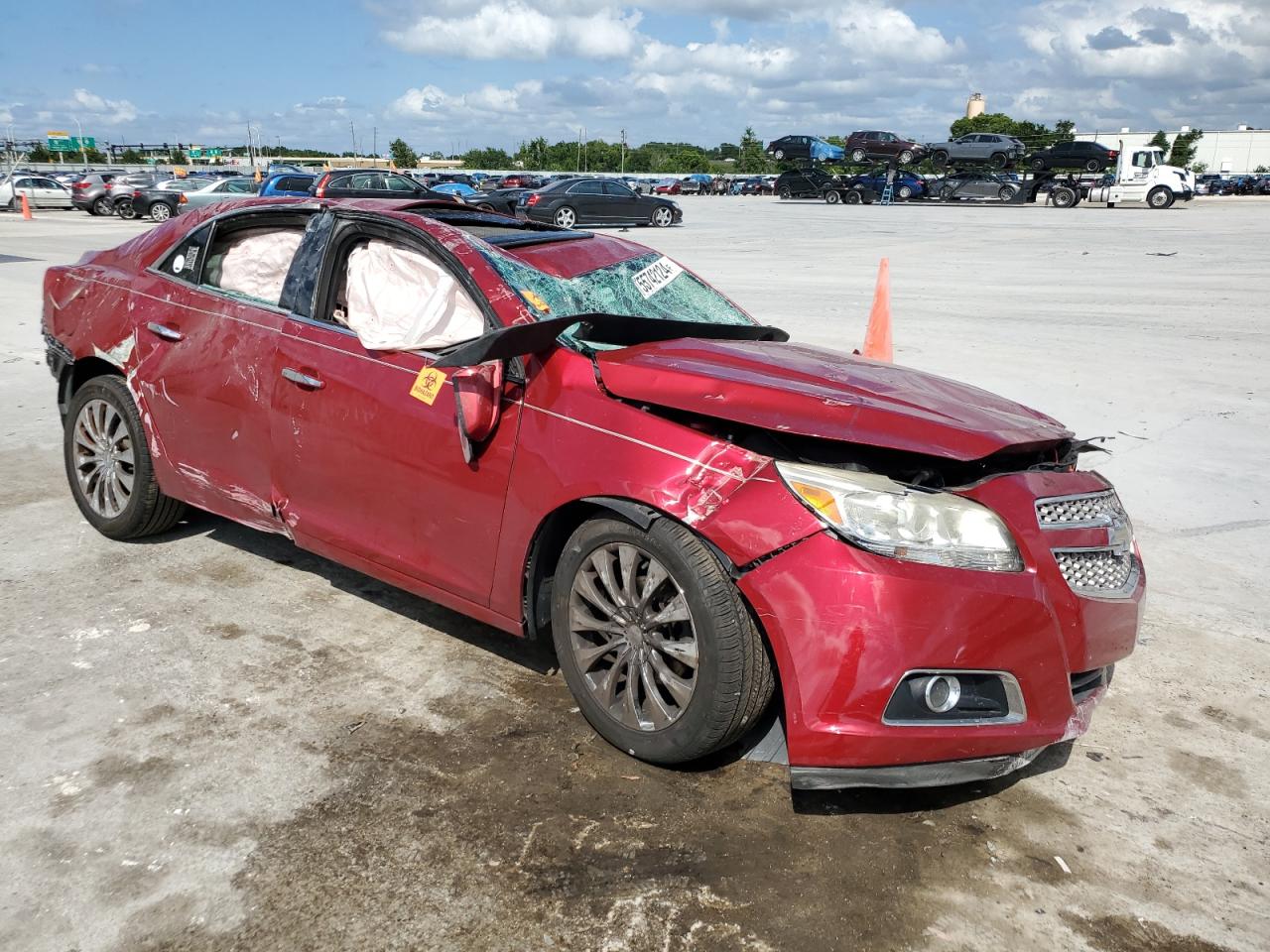 1G11H5SA1DF214216 2013 Chevrolet Malibu Ltz