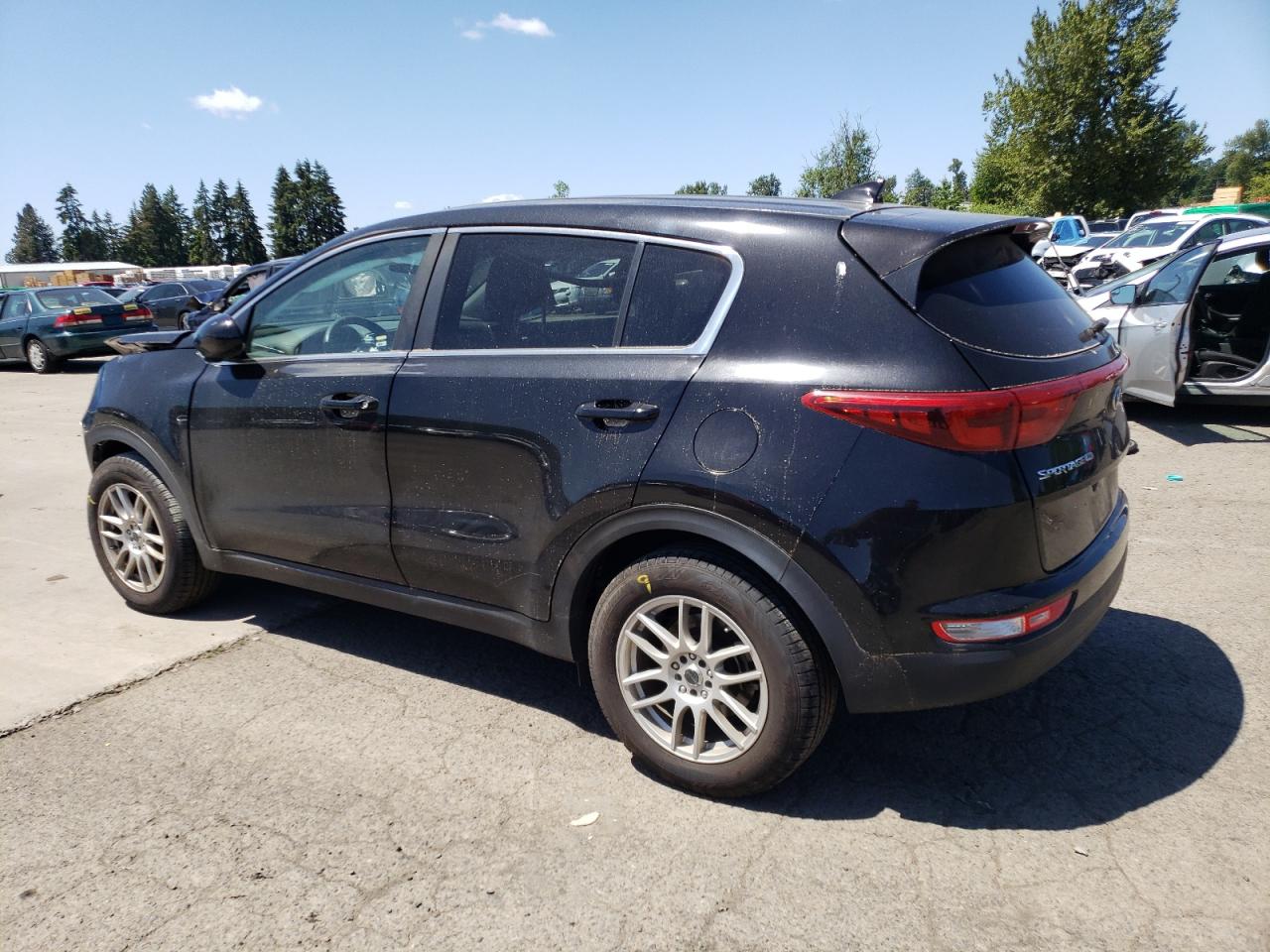 KIA SPORTAGE L 2018 black  gas KNDPM3AC5J7329430 photo #3