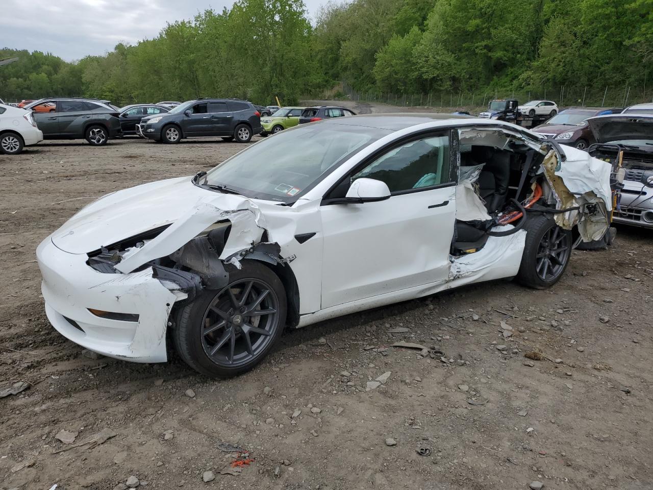 5YJ3E1EA0MF063676 2021 Tesla Model 3