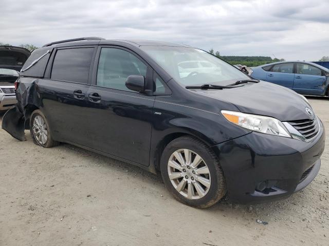 VIN 5TDJZ3DC0HS163496 2017 Toyota Sienna, LE no.4