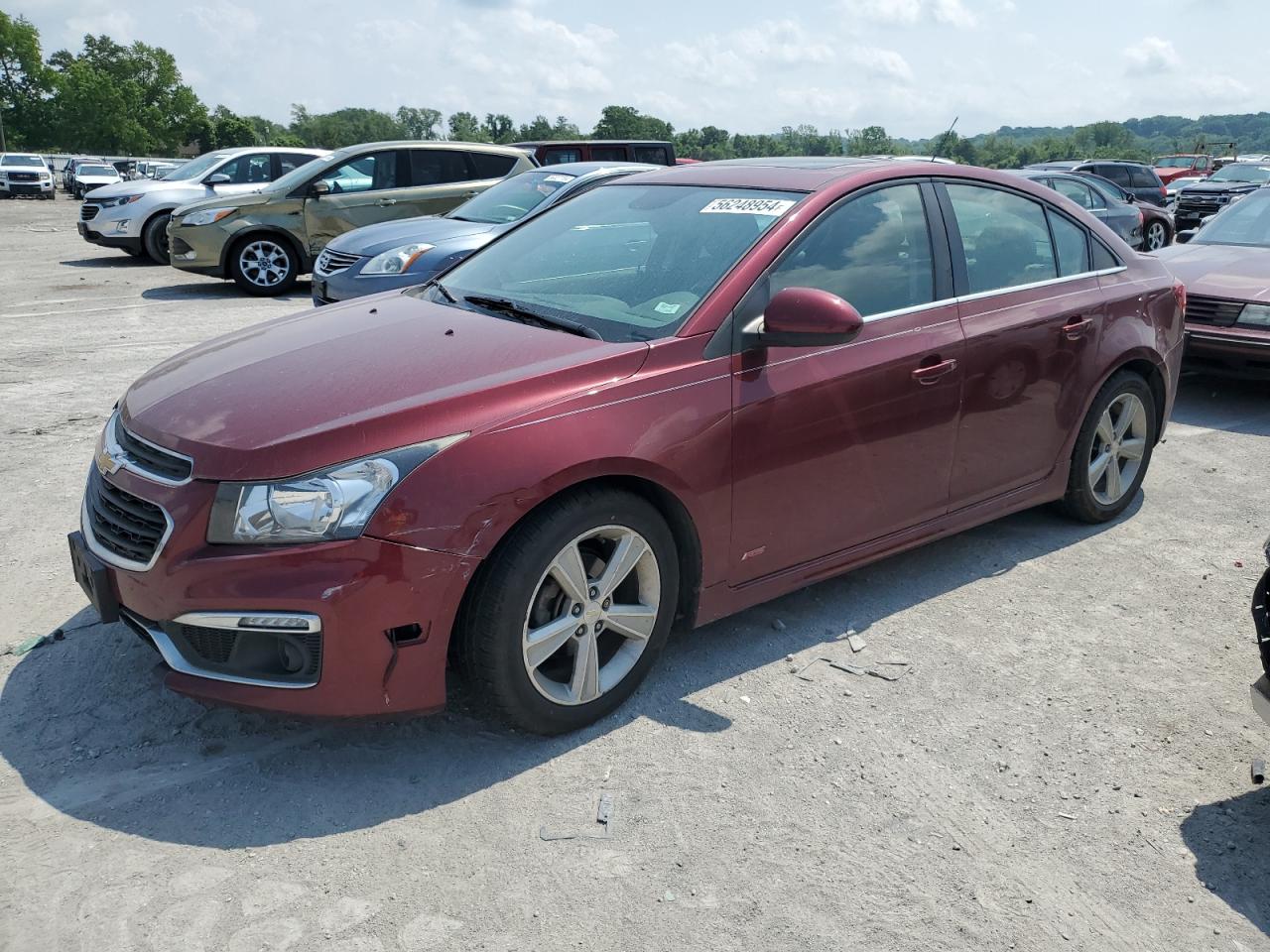 1G1PE5SBXF7215406 2015 Chevrolet Cruze Lt