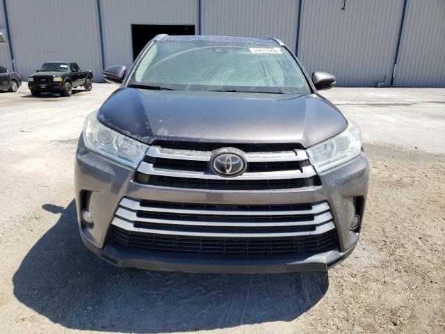  TOYOTA HIGHLANDER 2017 Угольный