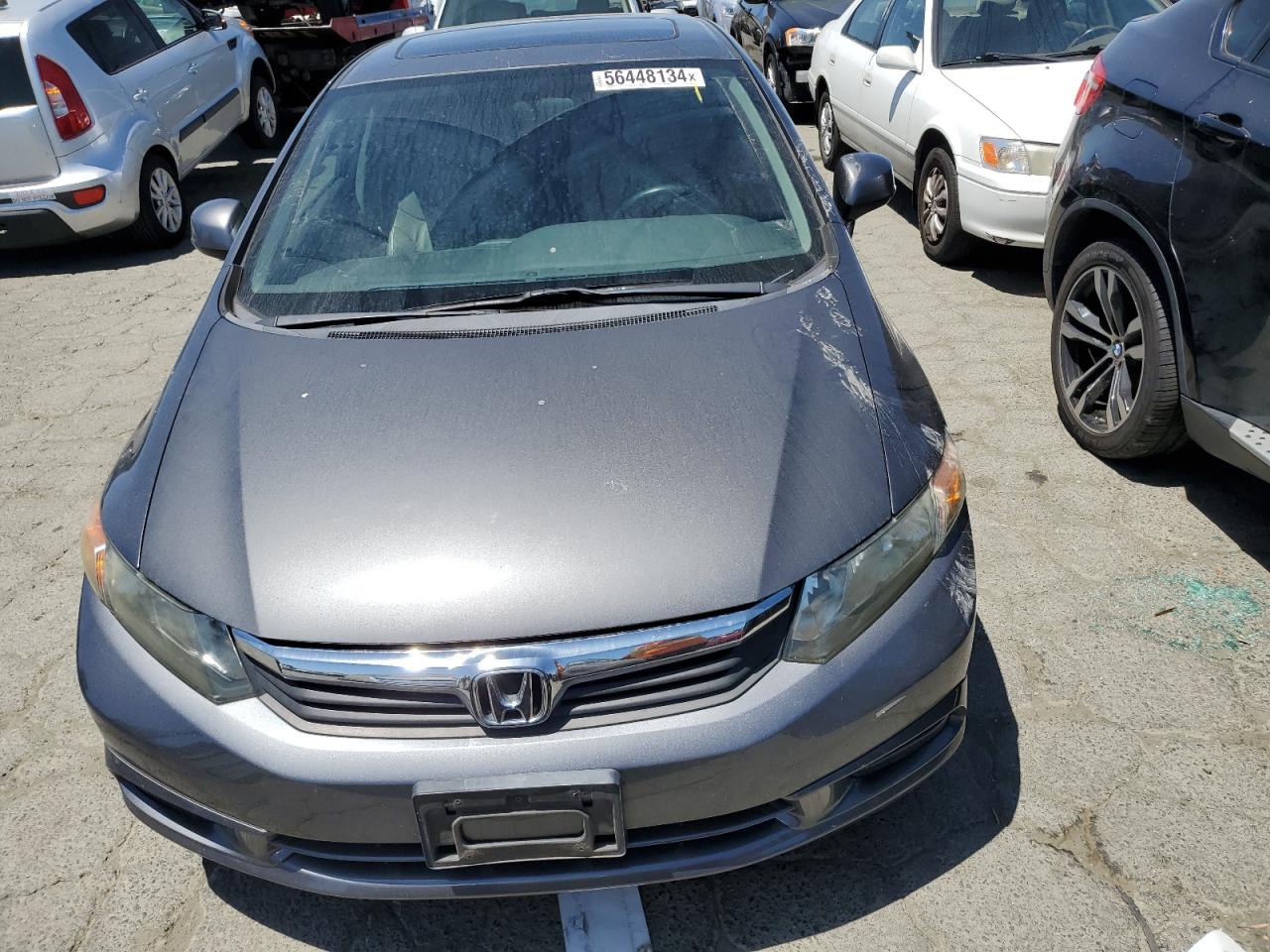 2HGFB2F97CH550626 2012 Honda Civic Exl