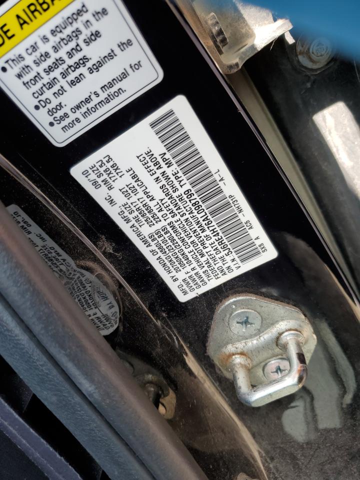 5J6RE4H76AL098799 2010 Honda Cr-V Exl