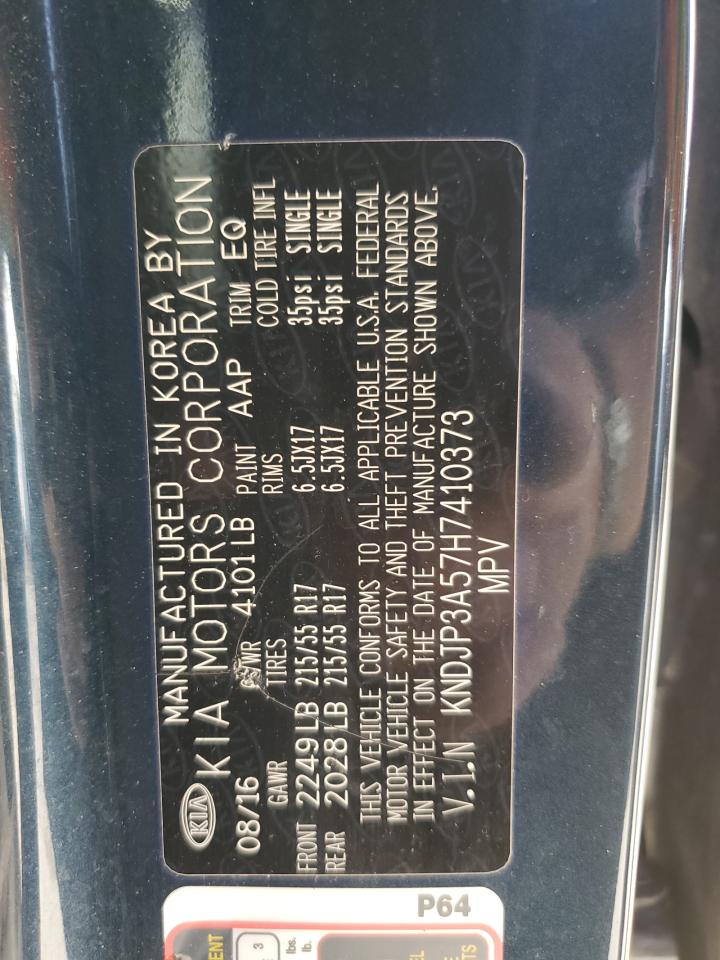 KNDJP3A57H7410373 2017 Kia Soul +