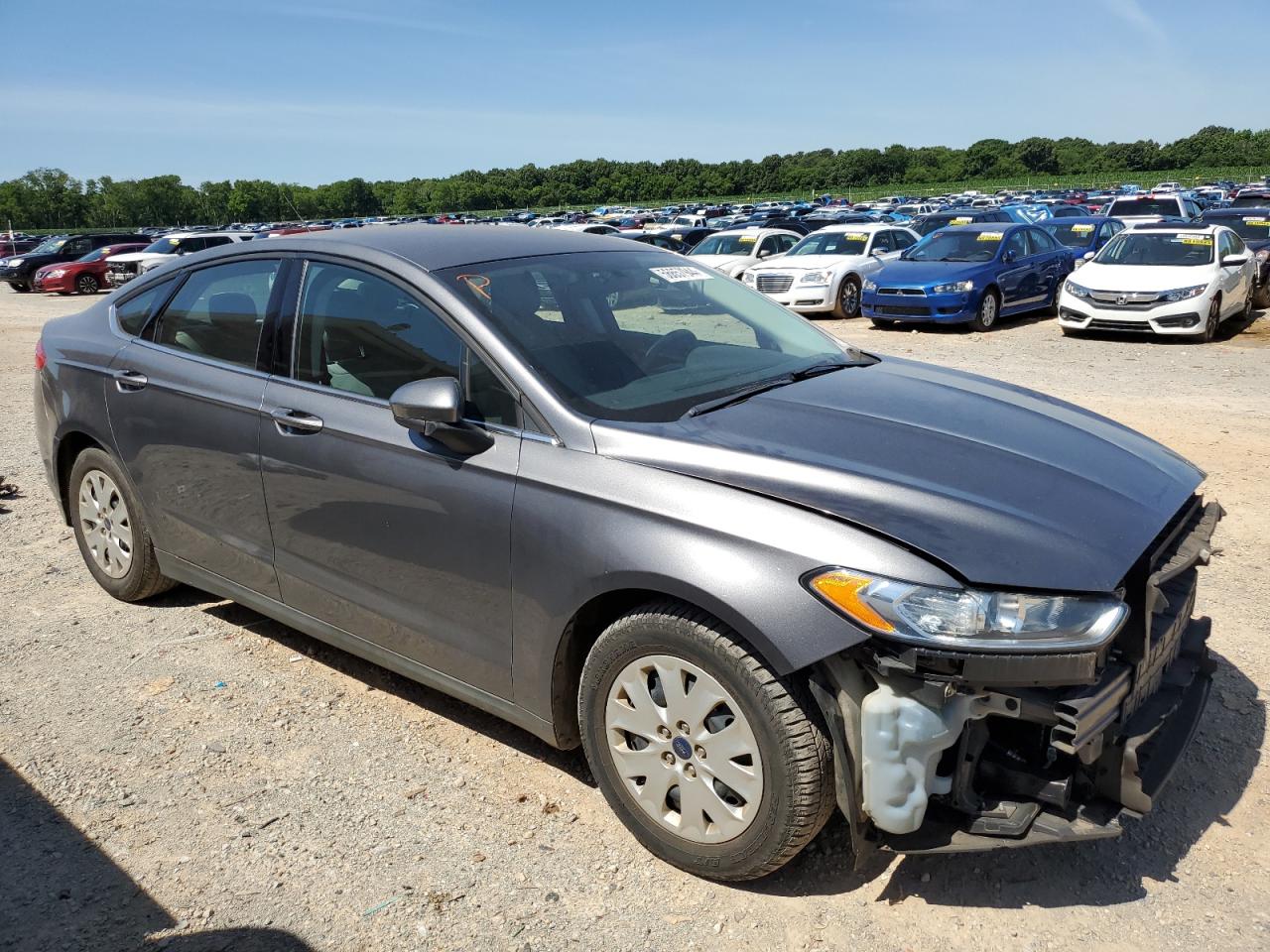 2014 Ford Fusion S vin: 3FA6P0G77ER368097