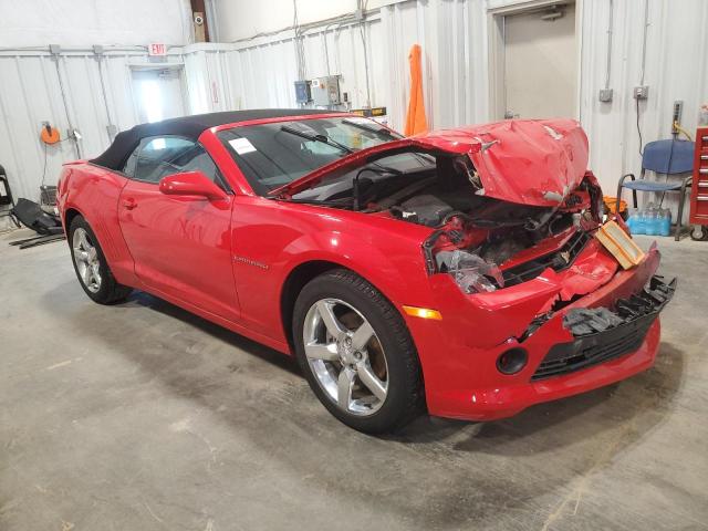 2015 Chevrolet Camaro Lt VIN: 2G1FD3D35F9292384 Lot: 56031354