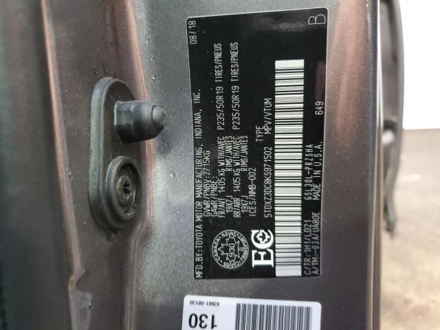 5TDXZ3DC8KS971502 2019 TOYOTA SIENNA - Image 13