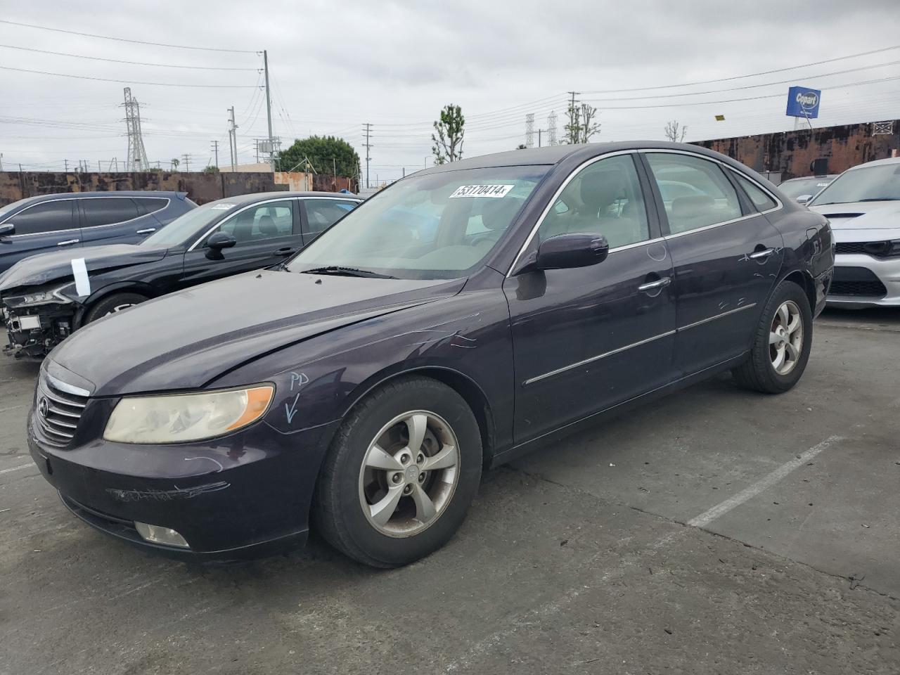 KMHFC46F27A179243 2007 Hyundai Azera Se