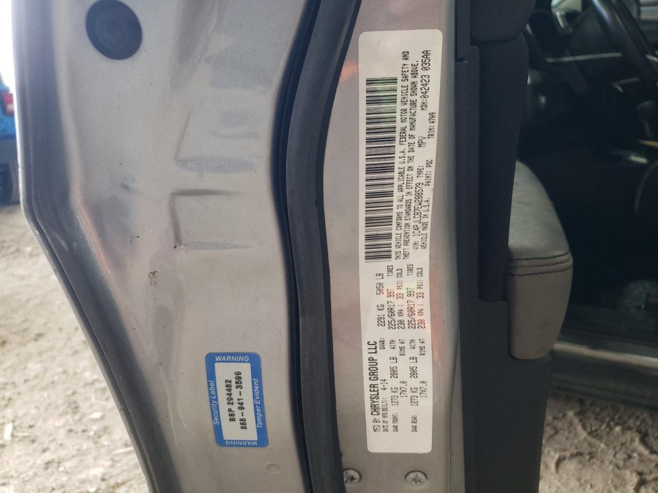 1C4PJLCB7EW288579 2014 Jeep Cherokee Latitude