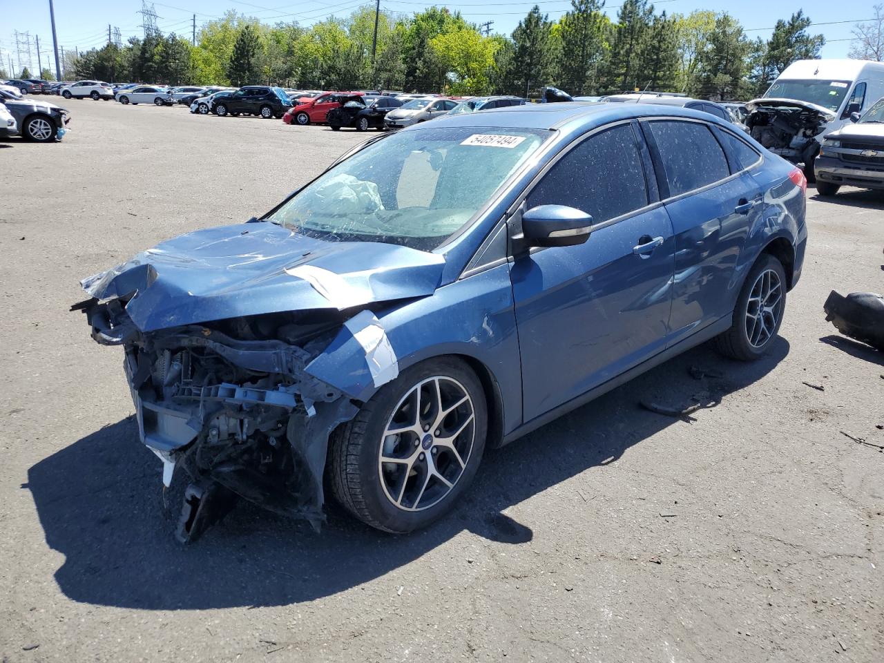 2018 Ford Focus Sel vin: 1FADP3H28JL287243