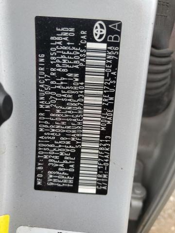 2017 TOYOTA COROLLA L - 5YFBURHE5HP703404