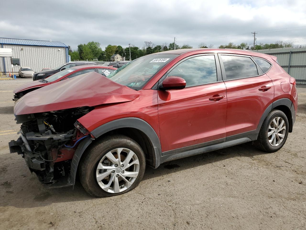 KM8J2CA41MU346909 2021 Hyundai Tucson Se