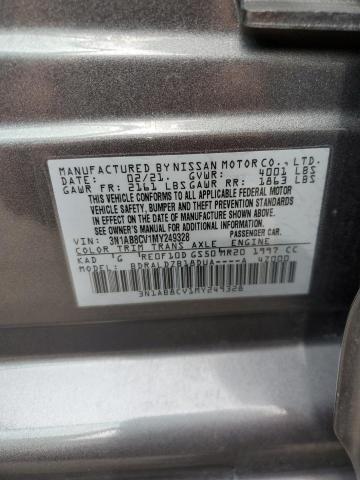 2021 Nissan Sentra Sv VIN: 3N1AB8CV1MY249328 Lot: 54604354