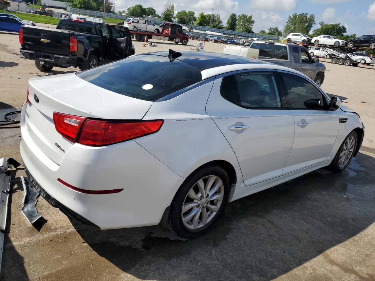 2014 Kia Optima Ex vin: 5XXGN4A74EG296648