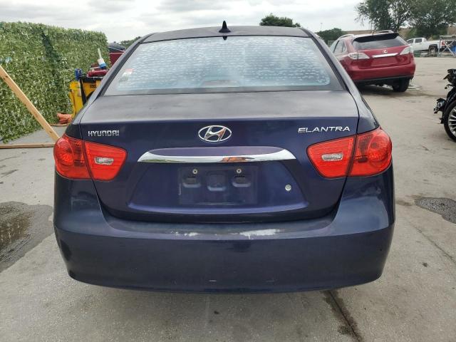 2010 Hyundai Elantra Blue VIN: KMHDU4AD7AU982744 Lot: 52850884