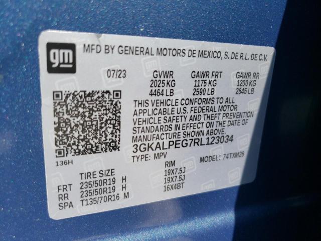 2024 GMC Terrain Slt VIN: 3GKALPEG7RL123034 Lot: 55071184